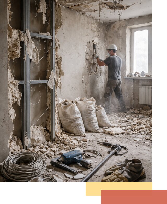 Профессиональный демонтаж зданий и конструкций в Новом Уренгое