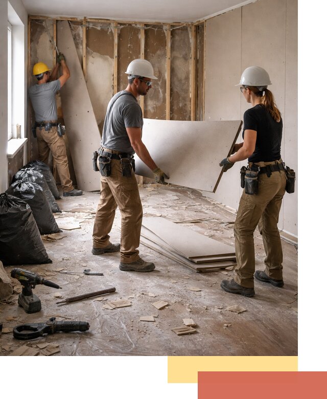 Демонтаж стеновых панелей в Новом Уренгое быстро и аккуратно