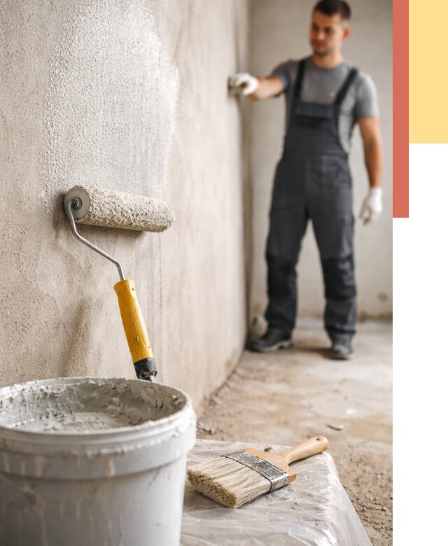 Нанесение бетоноконтакта на стены в Новом Уренгое от 4367 руб. быстро и недорого | ОТДЕЛОЧНИК-Нвг