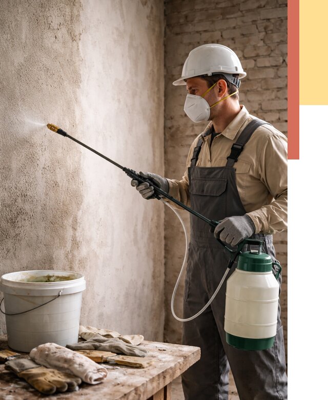 Антисептическая обработка стен в Новом Уренгое от 1248 руб. — быстро и недорого | ОТДЕЛОЧНИК-Нвг