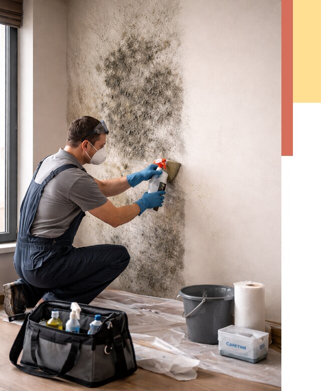 Удаление плесени со стен в Новом Уренгое от 2236 руб. — быстро и недорого | ОТДЕЛОЧНИК-Нвг