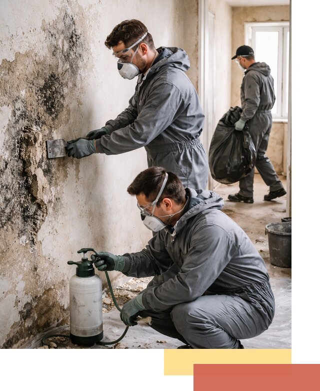 Удаление плесени со стен профессионально в Новом Уренгое