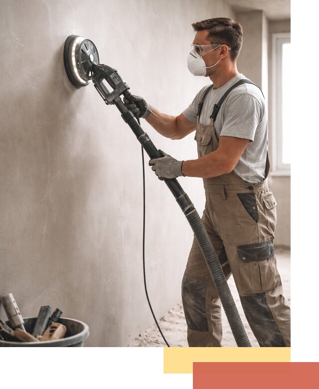 Профессиональная шлифовка стен в Новом Уренгое быстро и качественно