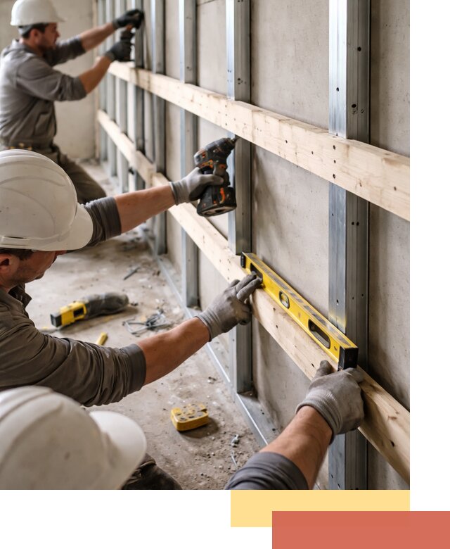 Устройство обрешетки под панели в Новом Уренгое