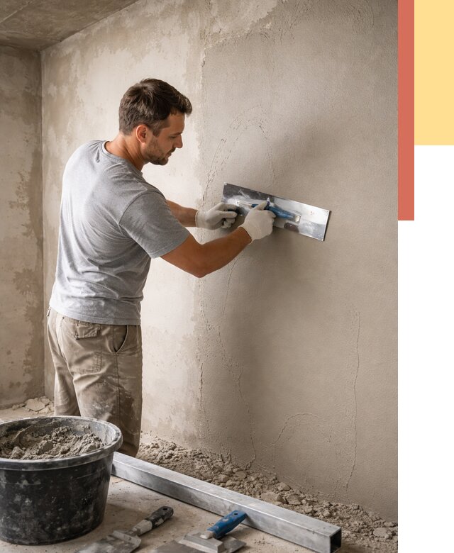 Штукатурка стен без маяков в Новом Уренгое от 7487 руб/м2 — услуги и цена | ОТДЕЛОЧНИК-Нвг