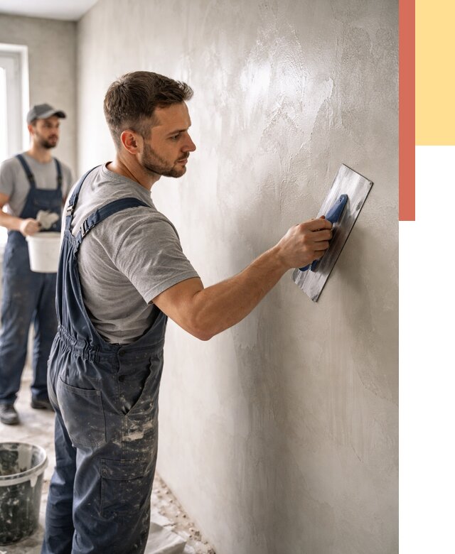 Глянцевание штукатурки стен в Новом Уренгое от 7799 руб. — услуги и затирка | ОТДЕЛОЧНИК-Нвг