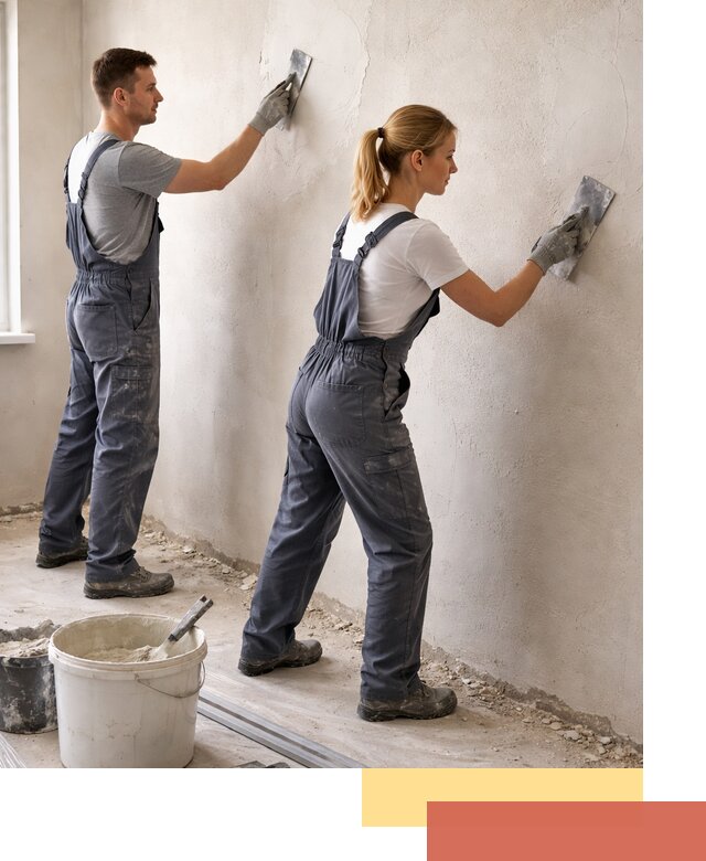 Штукатурка стен под обои в Новом Уренгое профессионально и быстро