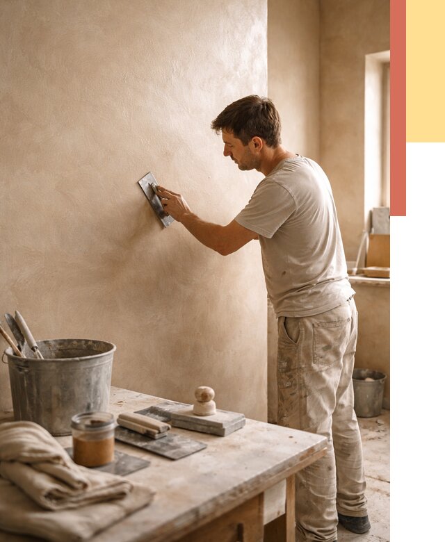 Марокканская штукатурка таделакт в Новом Уренгое под ключ от 4367 руб. | ОТДЕЛОЧНИК-Нвг