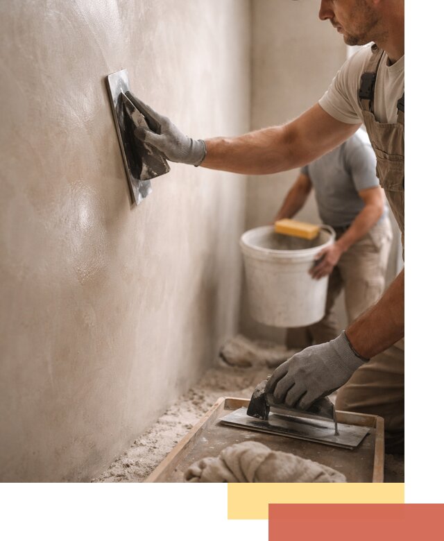 Нанесение марокканской штукатурки таделакт в Новом Уренгое