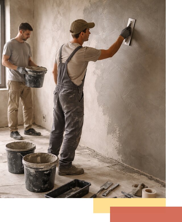 Нанесение микроцемента на стены в Новом Уренгое качественно и быстро