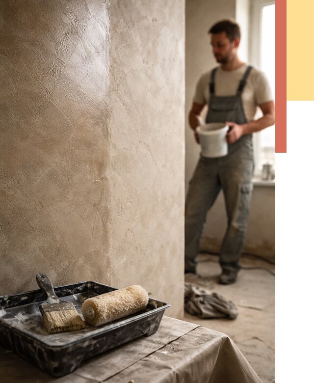 Нанесение воска на штукатурку в Новом Уренгое от 3639 руб. | Услуги ОТДЕЛОЧНИК-Нвг