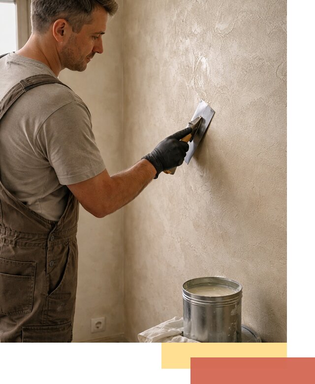 Нанесение воска на штукатурку в Новом Уренгое для защиты и блеска