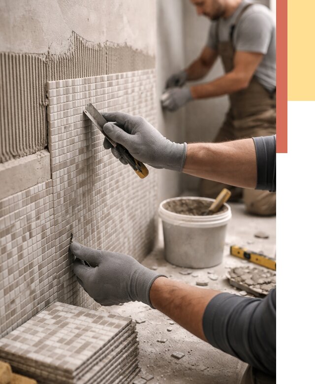 Облицовка стен мозаикой в Новом Уренгое от 3327 руб/м2 — укладка мозаики на стены | ОТДЕЛОЧНИК-Нвг