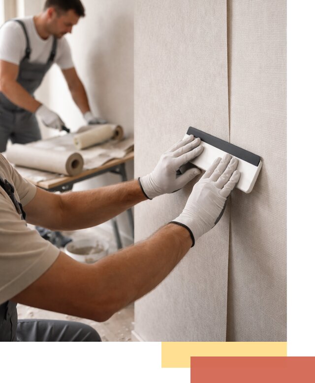 Поклейка обоев под покраску в Новом Уренгое профессионально и быстро