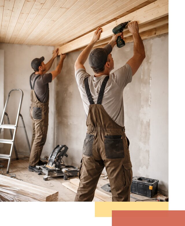 Монтаж потолка из вагонки в Новом Уренгое профессионально и аккуратно