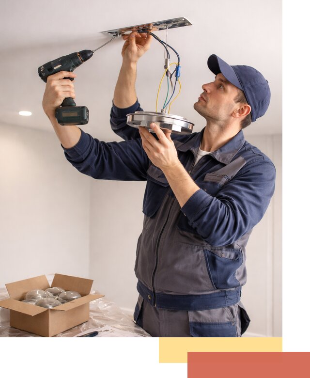 Установка люстры в натяжной потолок в Новом Уренгое