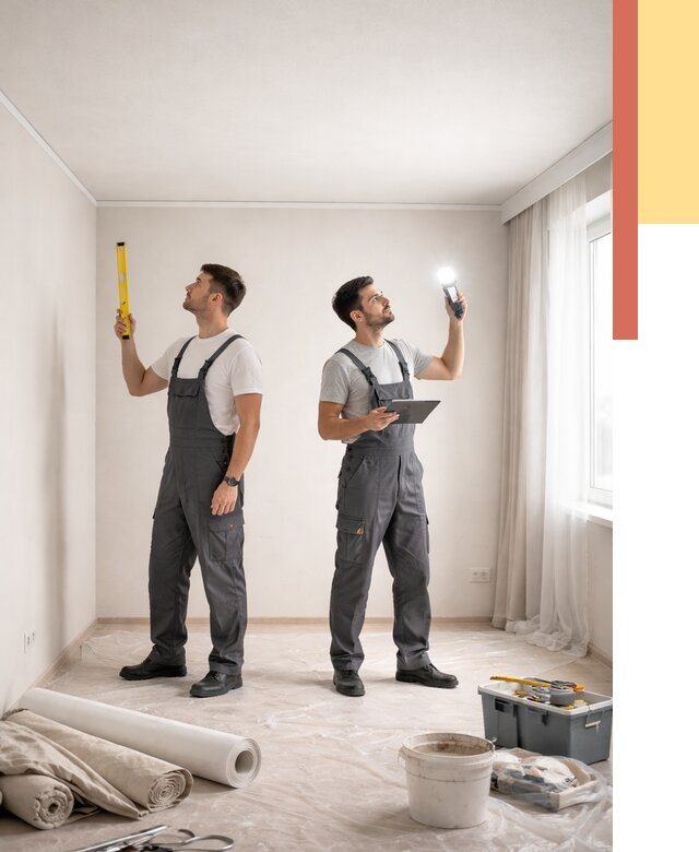 Отделка потолка в Новом Уренгое недорого от 780 руб/м2 | Услуги ОТДЕЛОЧНИК-Нвг