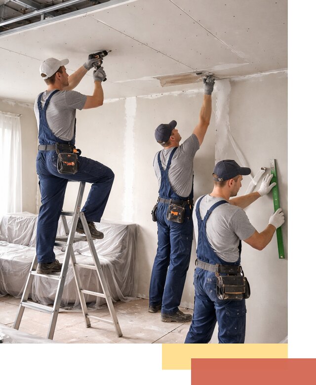 Профессиональная отделка потолка в Новом Уренгое быстро и качественно