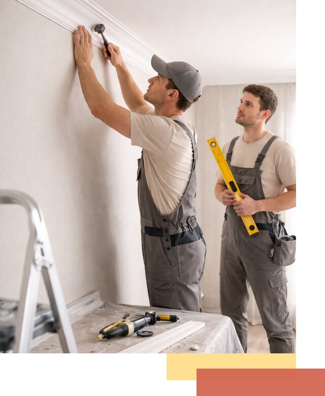 Монтаж потолочного плинтуса в Новом Уренгое качественно и быстро